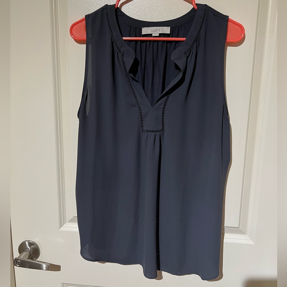 Gray LOFT tank top
